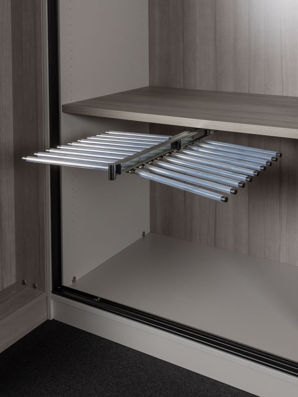 Schuifdeurkast - Pastelgrijs NEV-001-003