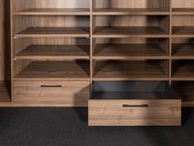 Open dressing met make-up tafeltje - Brons glas/Wa NEV-001-001