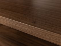 Open dressing met make-up tafeltje - Brons glas/Wa NEV-001-001