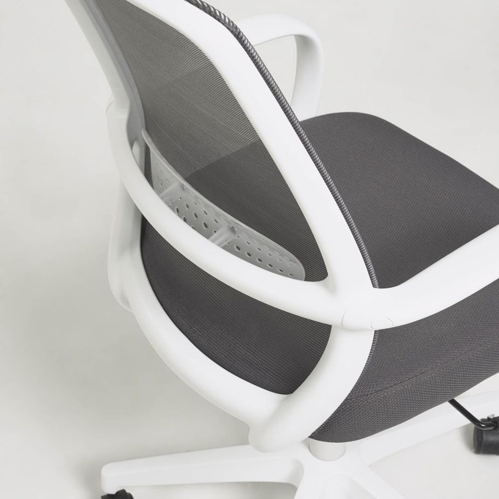 Bureaustoel MELVA - Grijs/Wit KAV CC5189J03