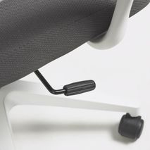 Bureaustoel MELVA - Grijs/Wit KAV CC5189J03