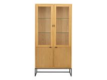 Vitrinekast BALI - Natural Oak TRS-112-000009