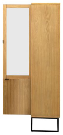 Vitrinekast BALI - Natural Oak TRS-112-000009