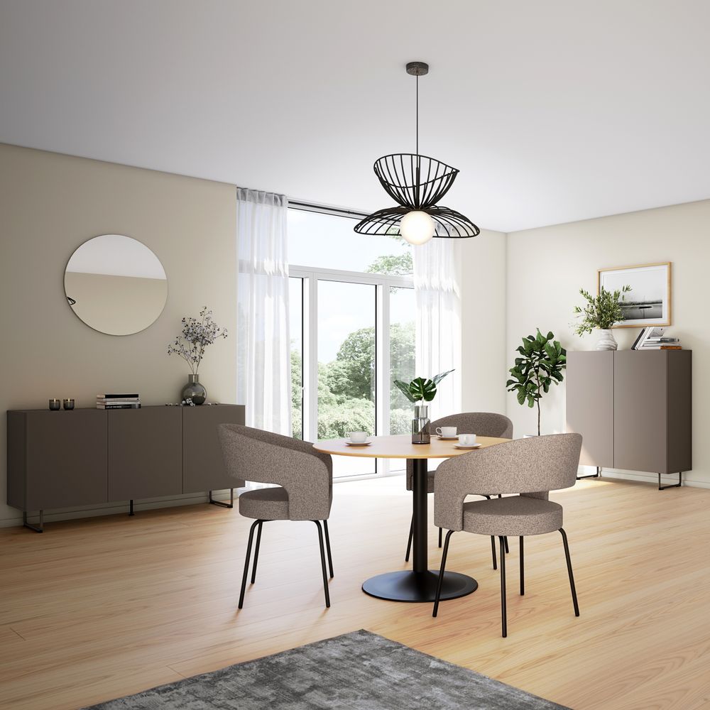 Barkast PARMA - Dark Taupe TRS PABKDT