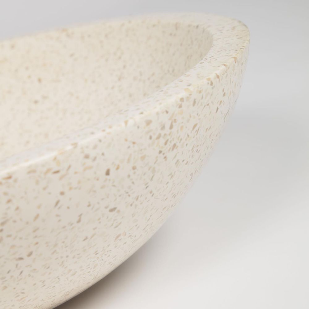 Waskom DELINA - Wit Terrazzo KAV SN011PR33