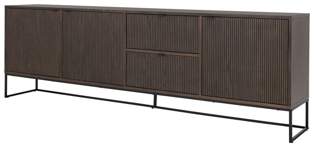 Dressoir BALI - Smoked Oak TRS BA DR2D2L1D