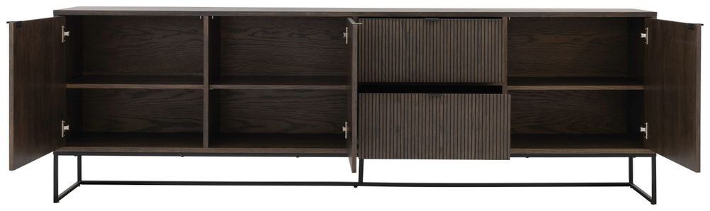 Dressoir BALI - Smoked Oak TRS BA DR2D2L1D