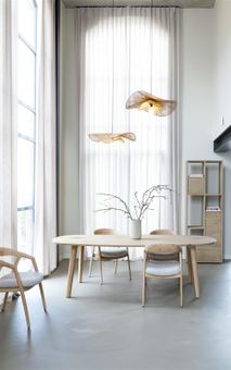 Eetkamertafel ODDA - Massief eikenhout XOO 51775NAT