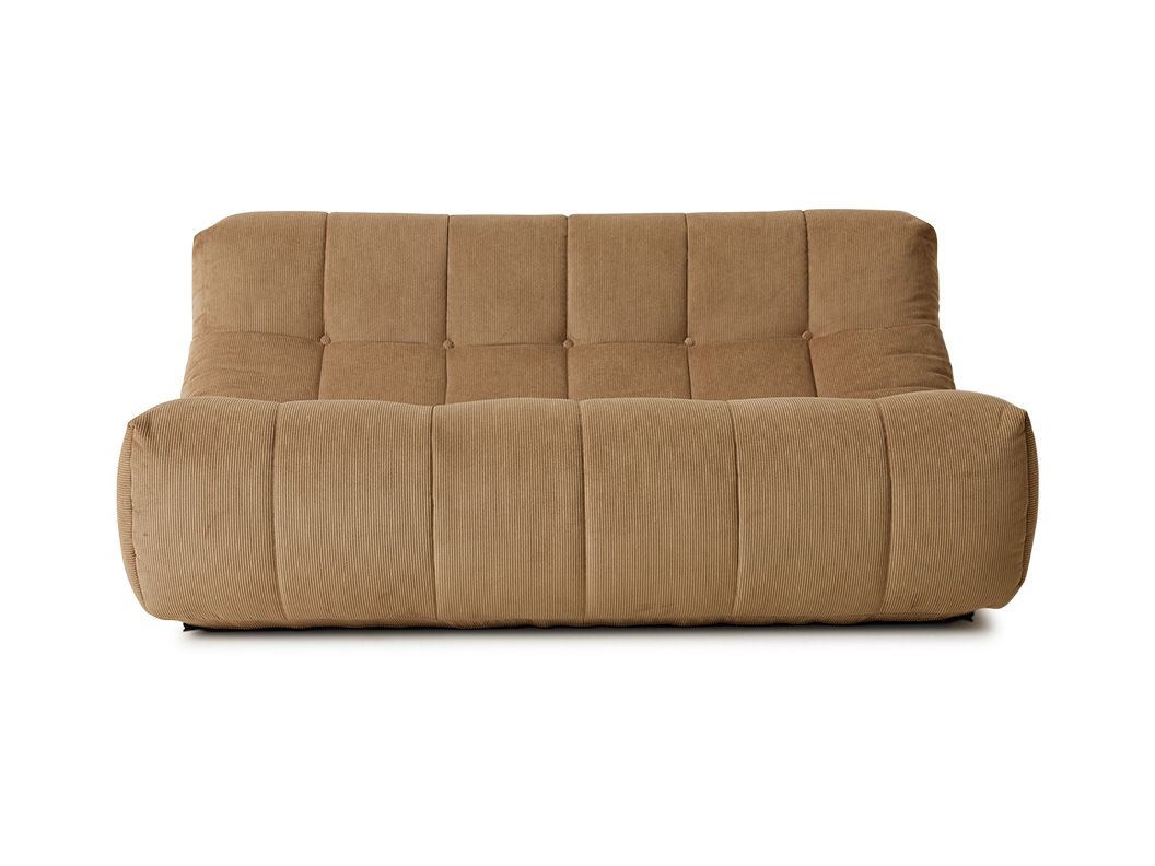 2-zit LAZY - Corduroy rib brown HKI CZM5429