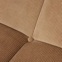 2-zit LAZY - Corduroy rib brown HKI CZM5429