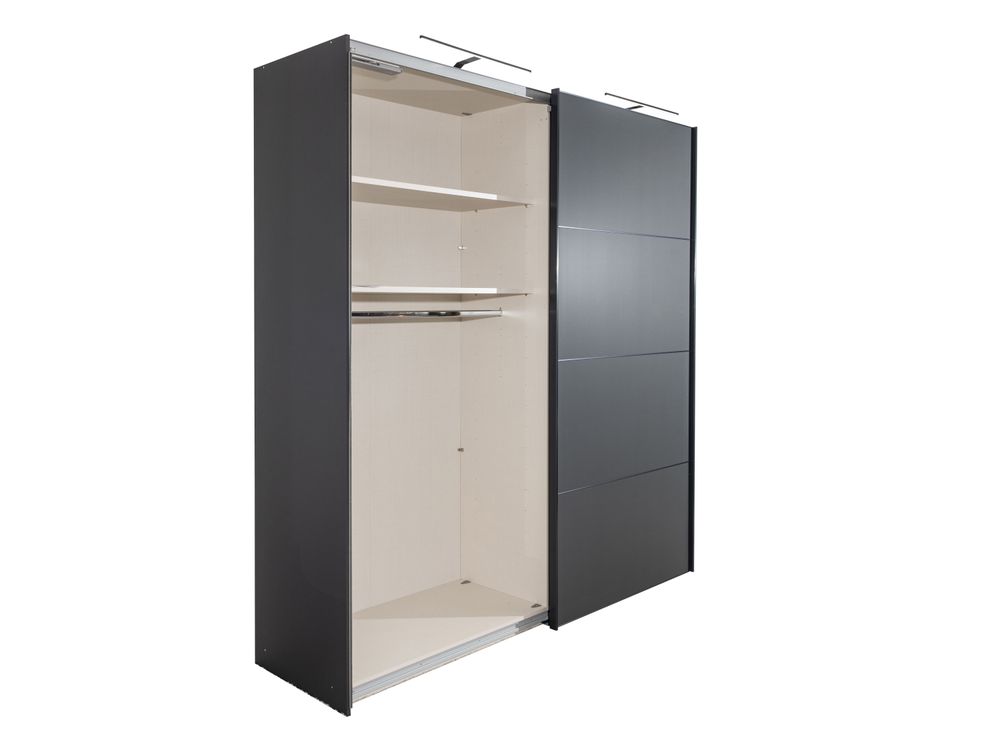 Schuifdeurkast SINFONIE PLUS incl. verlichting - A STA SI2222XP