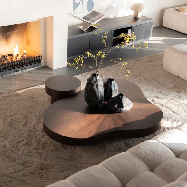 Salontafel BOBBIE - Walnootfineer