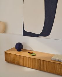 Tv-meubel HELVINE - Eikenfineer KAV M1000032MM40