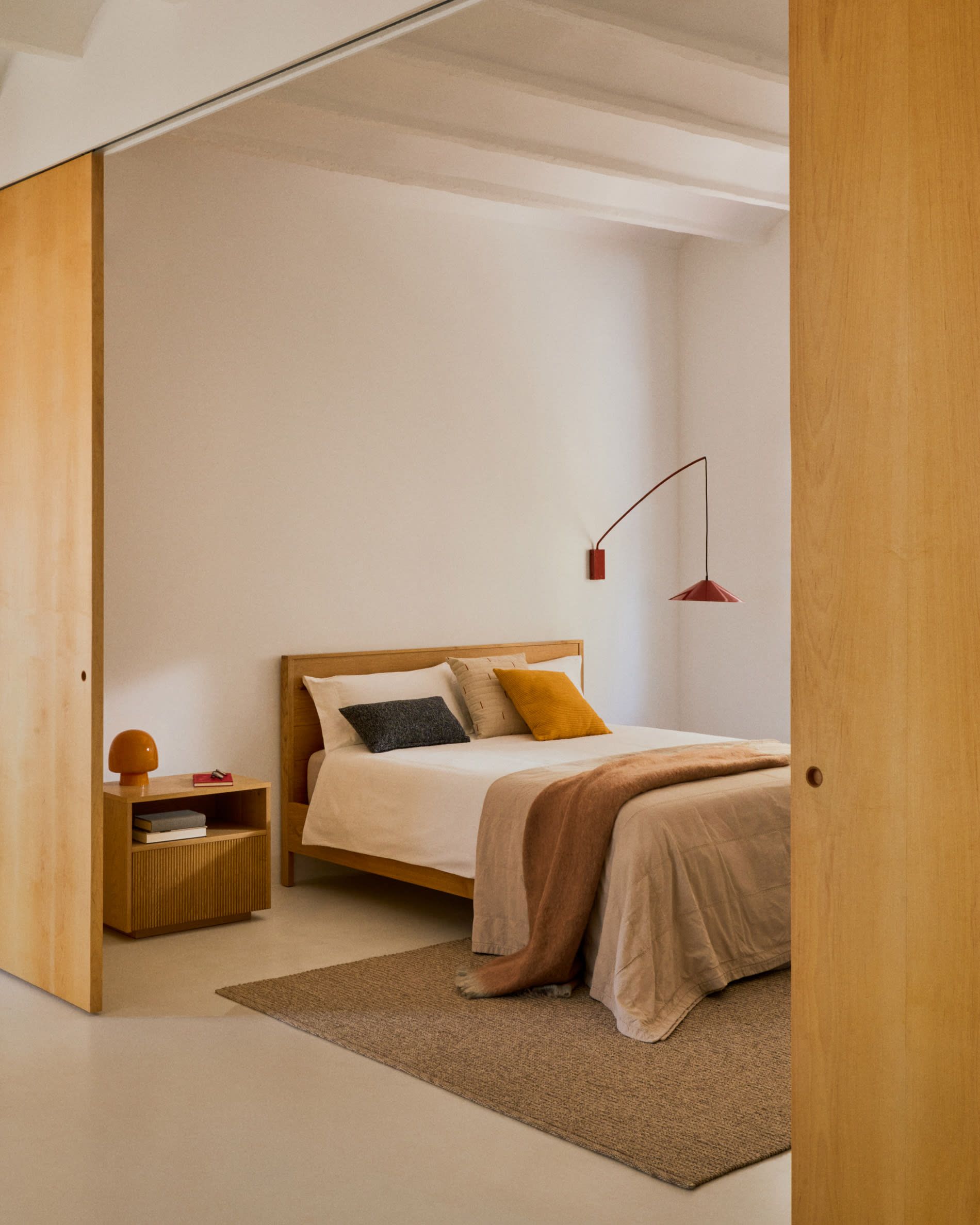 Nachttafel HELVINE - Eikenfineer