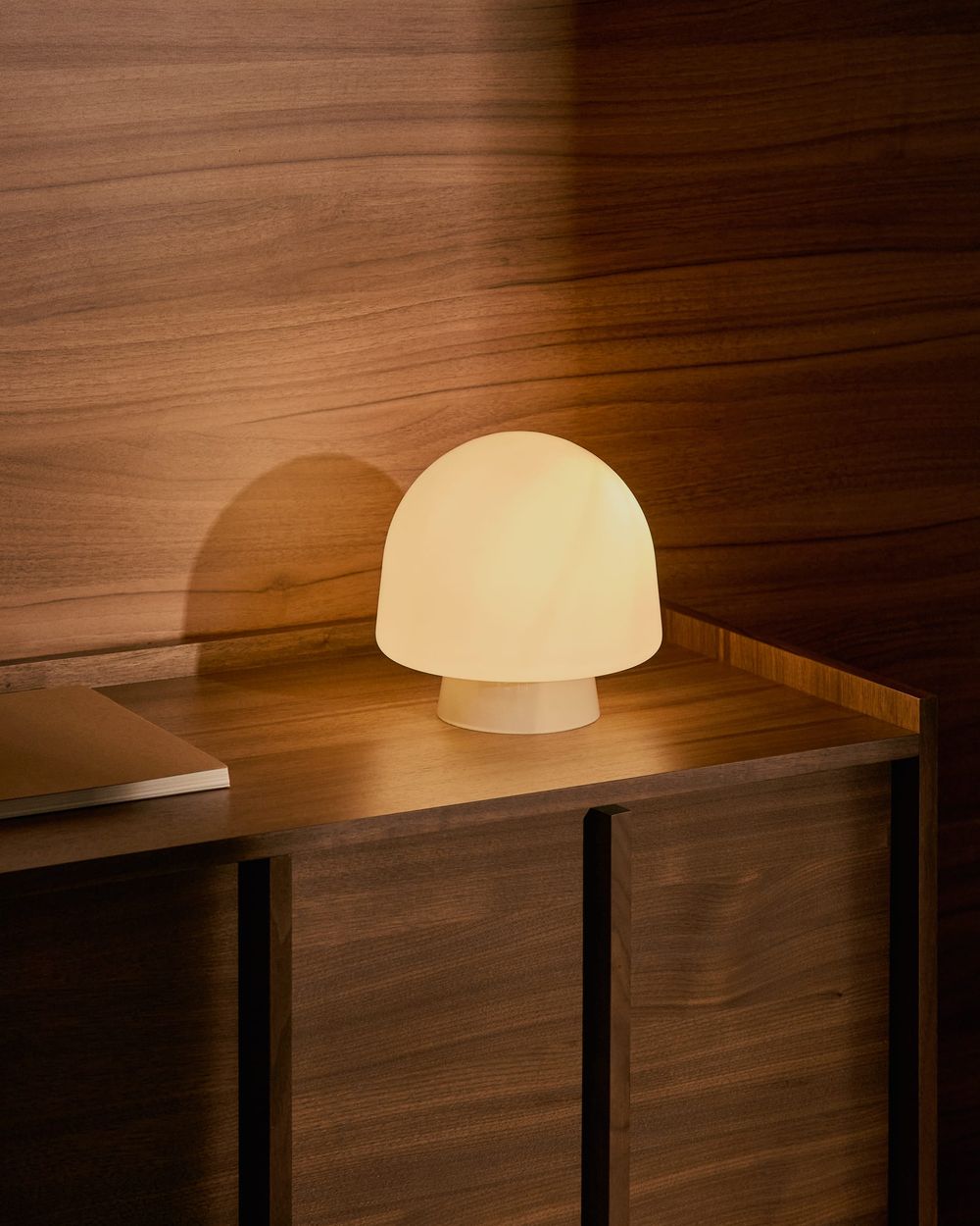 Tafellamp REIG - Oranje glas KAV L0300101CC14