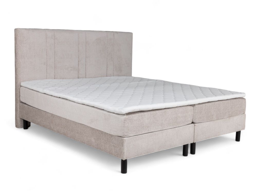 Tweepersoonsbed incl. matras en topper 160 cm AVOL DOM-10-002-SP3