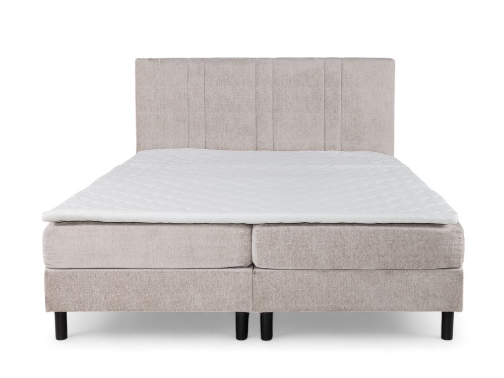 Tweepersoonsbed incl. matras en topper 160 cm AVOL DOM-10-002-SP3