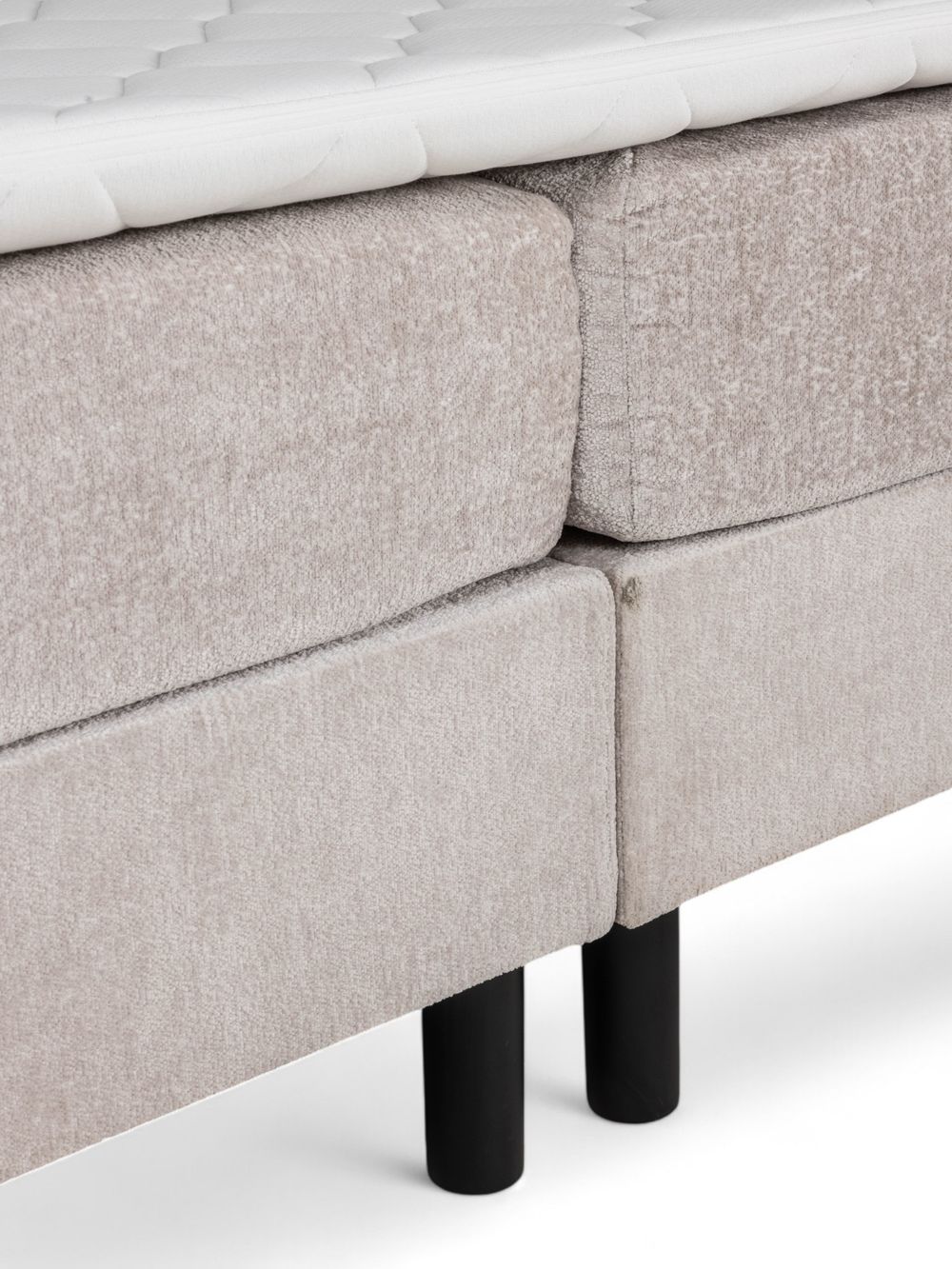 Tweepersoonsbed incl. matras en topper 160 cm AVOL DOM-10-002-SP3