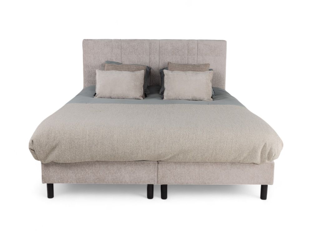 Tweepersoonsbed incl. matras en topper 160 cm AVOL DOM-10-001-SP3