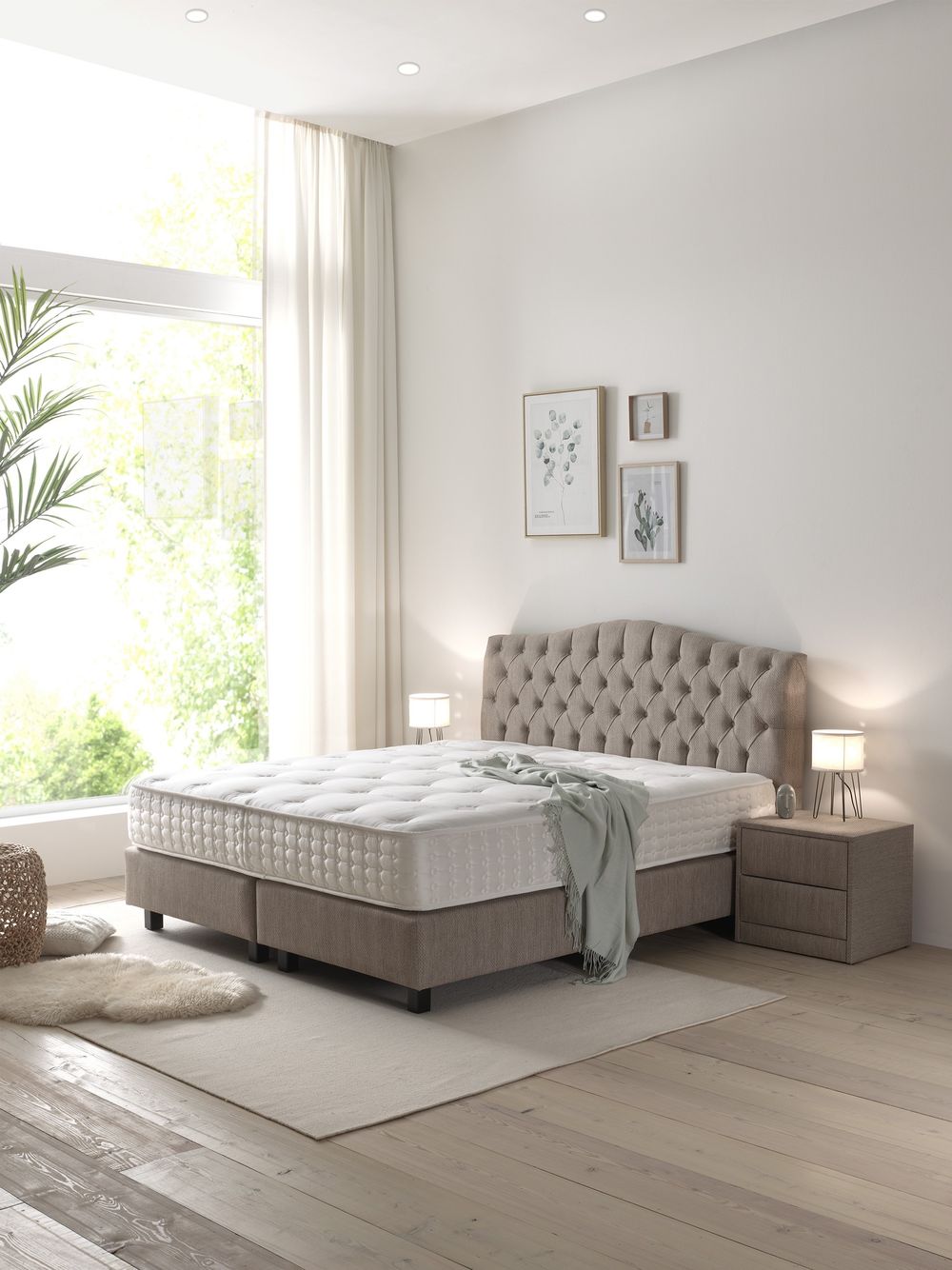 Boxspring 180 cm excl. matras GENT - Solta 25 SFD-1-000004-S03