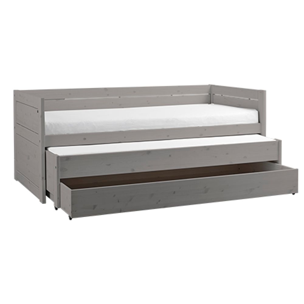 Kajuitbed met logeerbed en bedlade SCE 47109GW