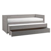 Kajuitbed met logeerbed en bedlade SCE 47109GW