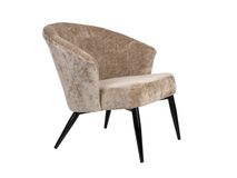 Fauteuil GEORGIA - Beige fluweel ZVR 3100225