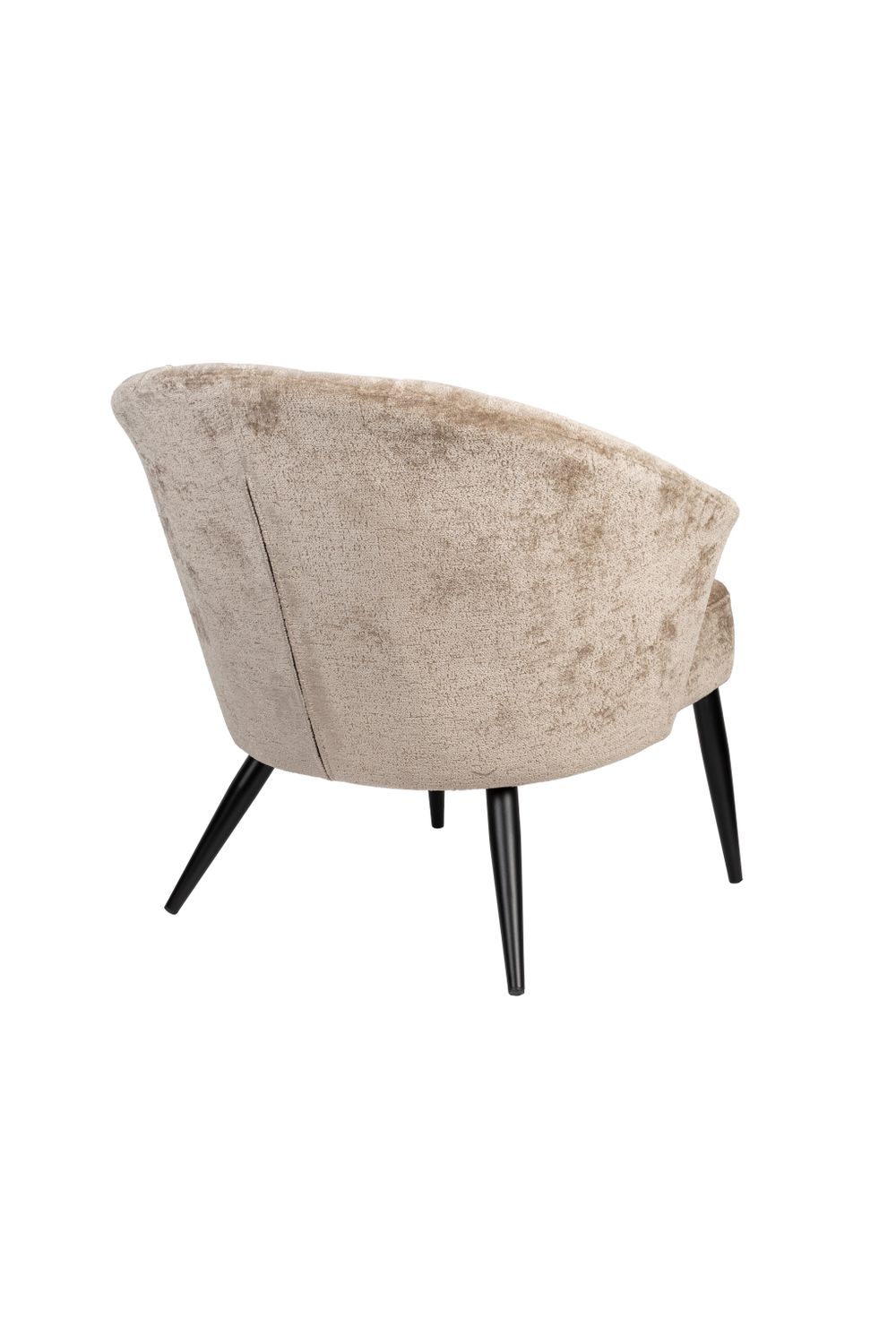 Fauteuil GEORGIA - Beige fluweel ZVR 3100225