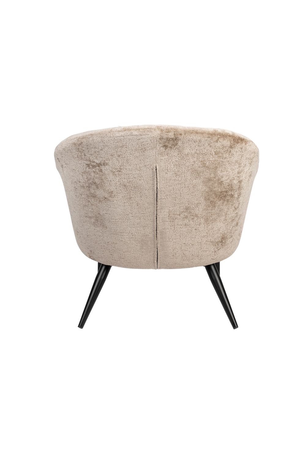 Fauteuil GEORGIA - Beige fluweel ZVR 3100225