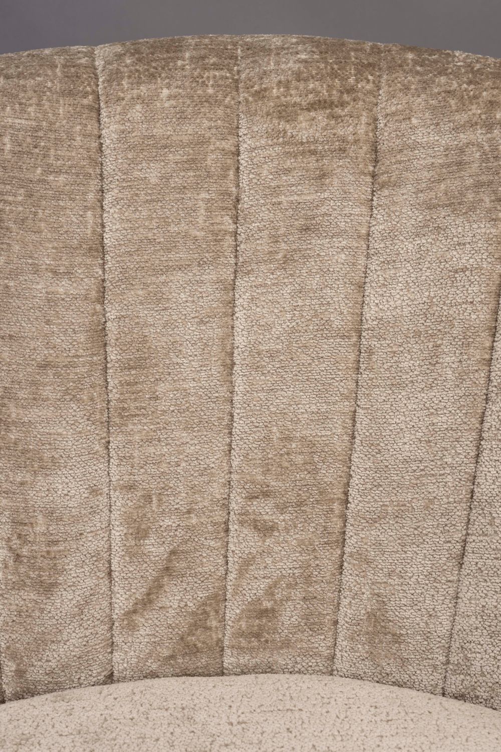 Fauteuil GEORGIA - Beige fluweel ZVR 3100225