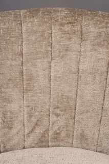 Fauteuil GEORGIA - Beige fluweel ZVR 3100225