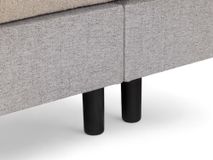 Tweepersoonsbed incl. matras en topper 160 cm OTTI DOM-7-003-NS83