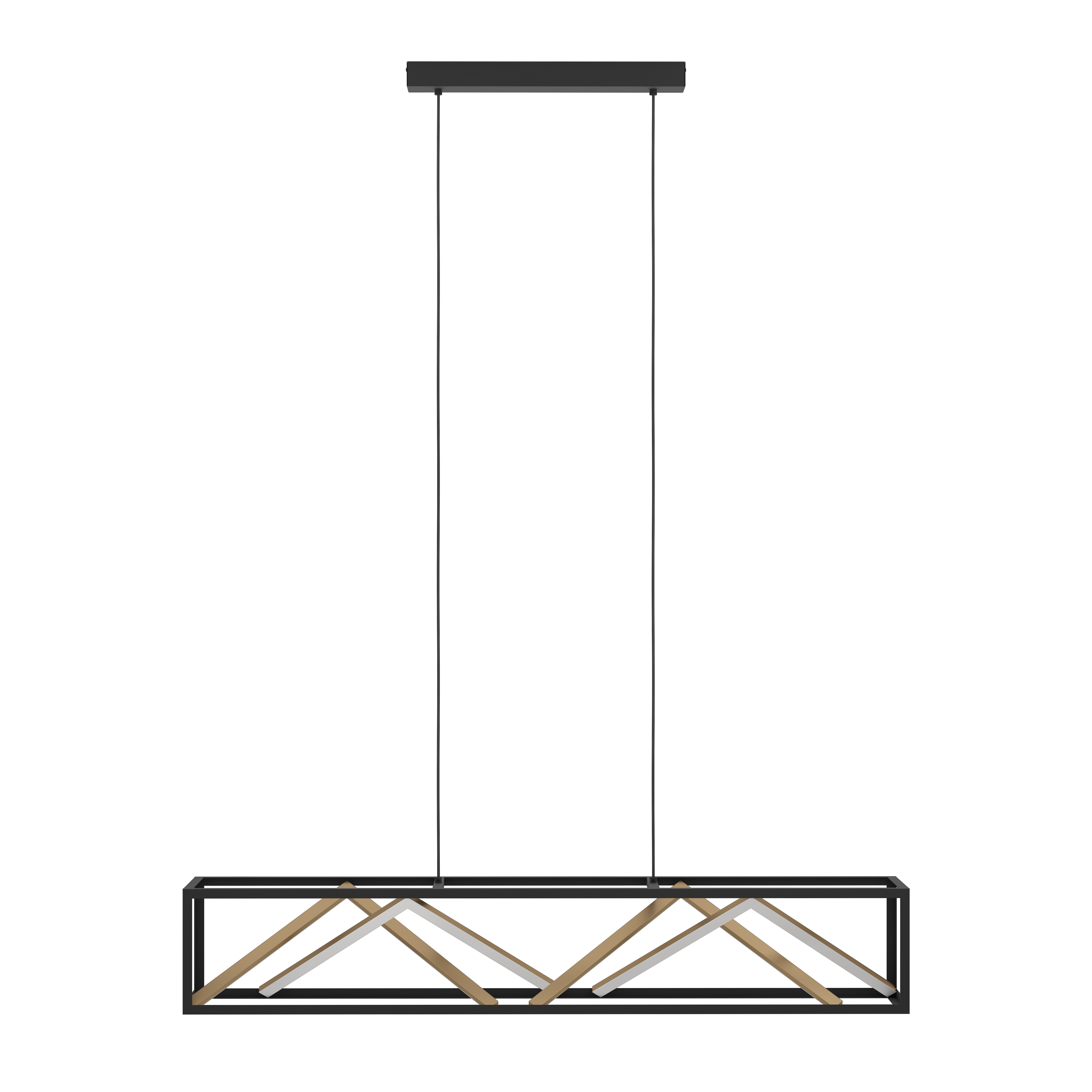 Hanglamp PENELA - Zwart / Goud