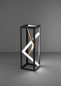 Tafellamp PENELA - Zwart / Goud EGL 390418