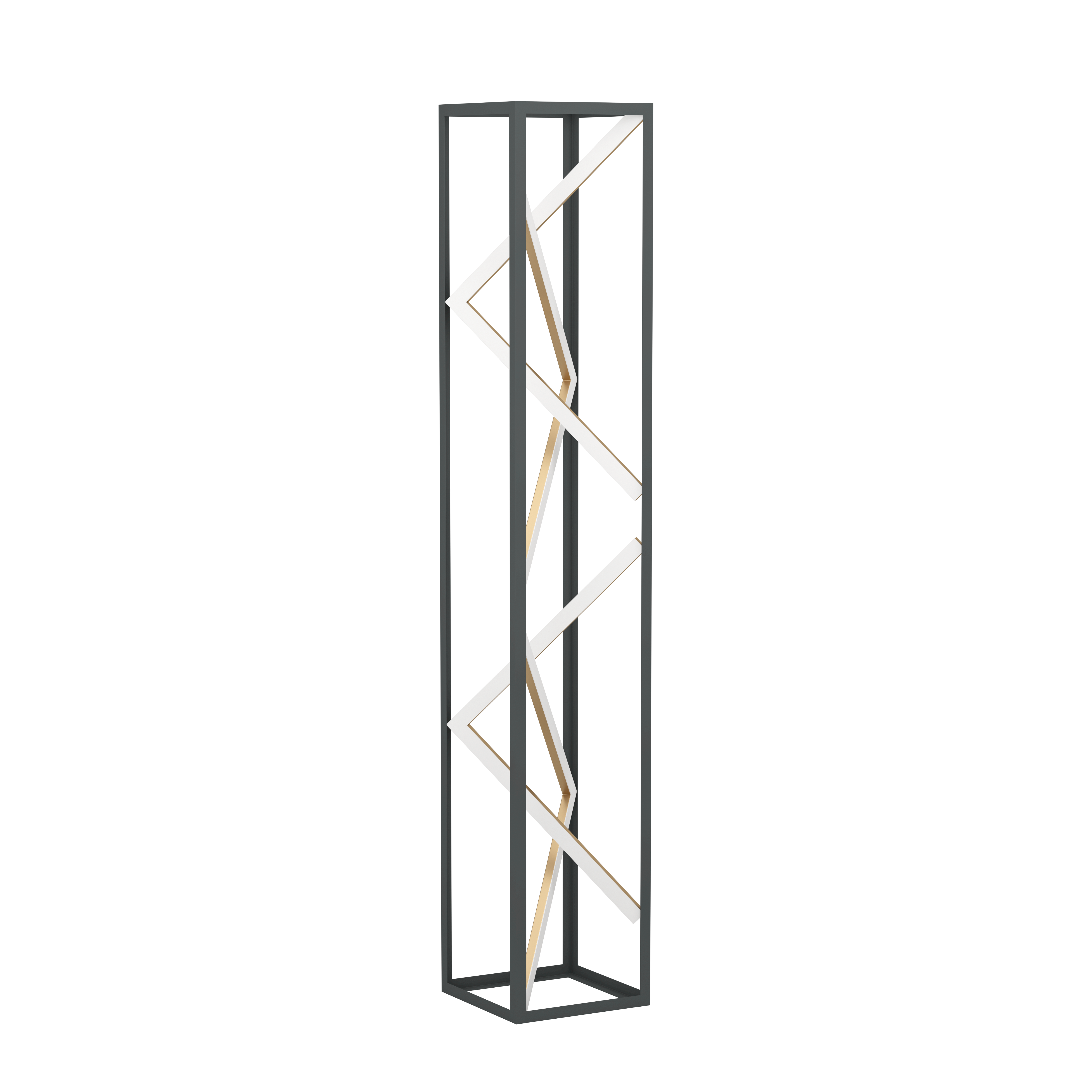 Vloerlamp PENELA - Zwart / Goud EGL 390419