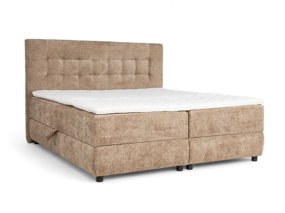 Tweepersoonsbed 180 cm met opbergboxen LILO - Lich DOM-9-005-GL6
