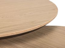 Set van 2 salontafels HAYLEY - Blond Oak MXF-275-000014