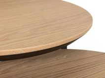 Set van 3 salontafels DOVER - Blond Oak MXF-276-000014