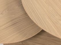 Set van 3 salontafels DOVER - Misty Oak MXF-276-000016