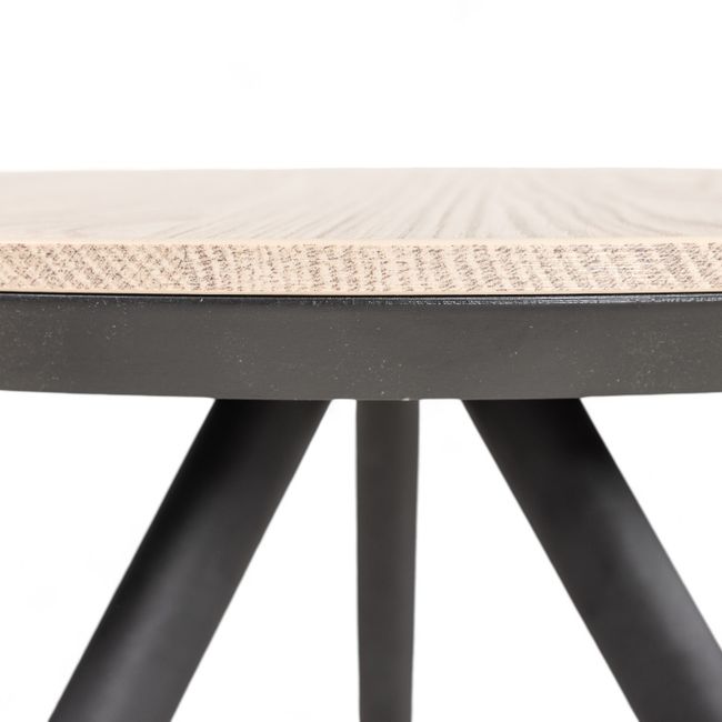 Set van 2 salontafels HAYLEY - Misty Oak