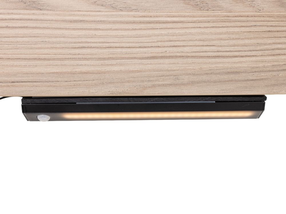 Bedkader incl. nachtkastjes & led WATFORD - Mi C-MXF-281-SK1