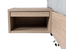 Bedkader incl. nachtkastjes & led WATFORD - Mi C-MXF-281-SK1