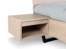 Bedkader incl. nachtkastjes & led WATFORD - Mi C-MXF-281-SK1