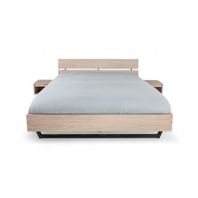 Bedkader incl. nachtkastjes & led WATFORD - Mi