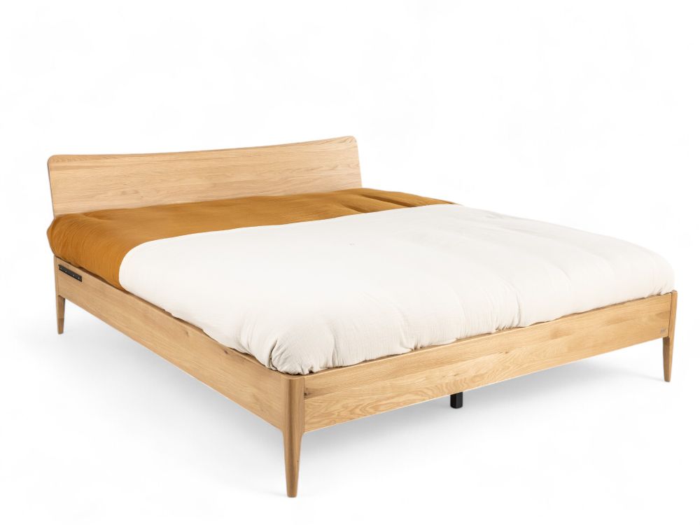 Bedkader incl. 2 nachttafels SPEZIA - Eik Bright C-HSN-007-SK1