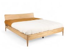 Bedkader incl. 2 nachttafels SPEZIA - Eik Bright C-HSN-007-SK1