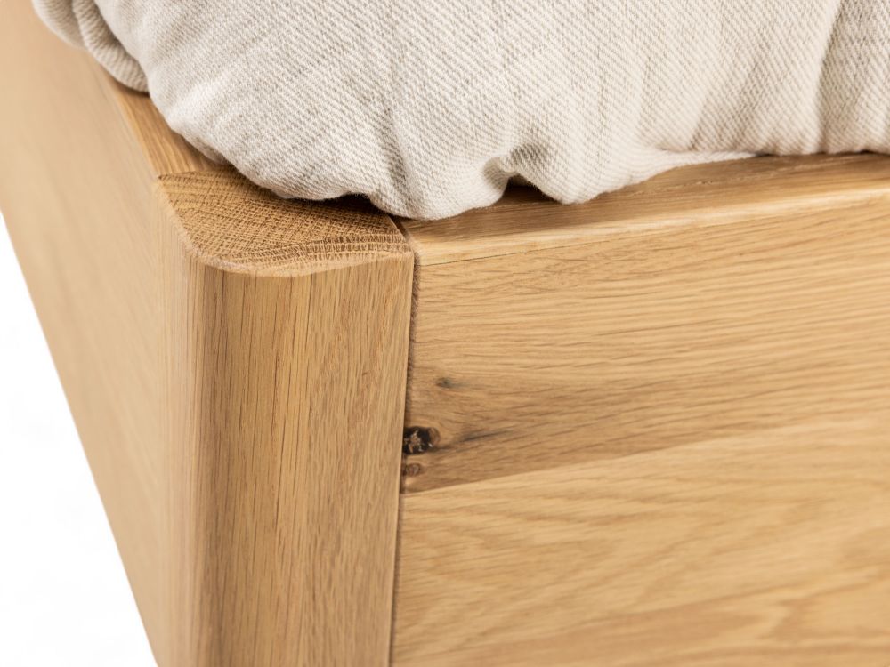 Bedkader incl. 2 nachttafels SPEZIA - Eik Bright C-HSN-007-SK1