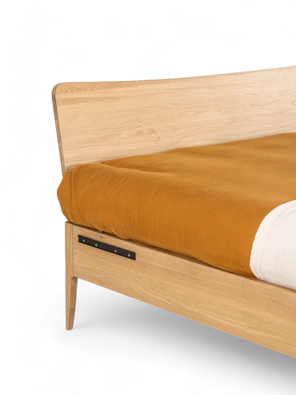 Bedkader incl. 2 nachttafels SPEZIA - Eik Bright C-HSN-007-SK1