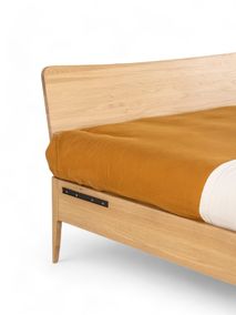 Bedkader incl. 2 nachttafels SPEZIA - Eik Bright C-HSN-007-SK1