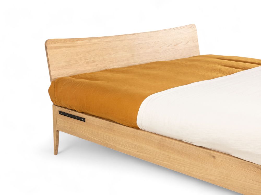 Bedkader incl. 2 nachttafels SPEZIA - Eik Bright C-HSN-007-SK1